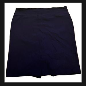Marianne Plus Navy Blue Mini Pencil Skirt Size 2X